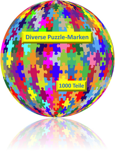 Puzzle 1000 teile - puzzle, –
