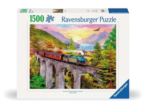 Ravensburger puzzle zugfahrt - ravensburger,