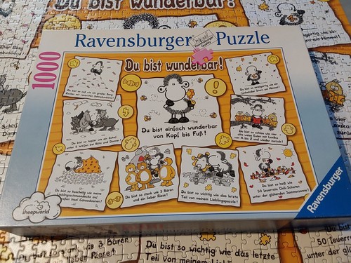 1000 teile puzzle ravensburger - puzzle,