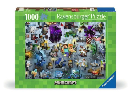 Ravensburger puzzle minecraft - puzzle,