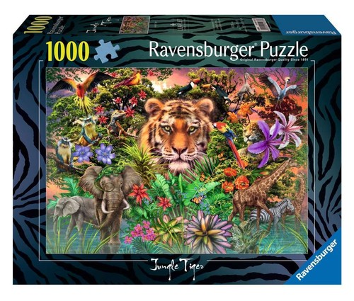 Ravensburger puzzle jungle - puzzle,