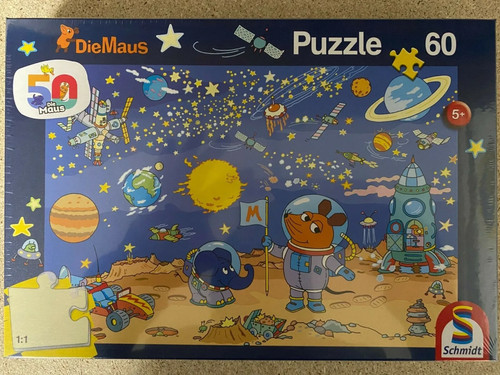 Die maus weltall puzzle - maus,