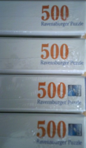 500 teile neue puzzle - teile,