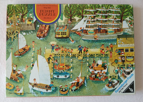 Puzzle yachthafen komplett - puzzle, 280