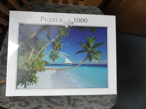 Puzzle 1000 teile palmenstrand - 1000,
