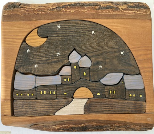 Holzbild puzzle - holzbild,