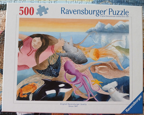 Puzzle 500 teile - teile, mother