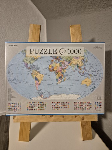 1000 teile puzzle the world - the,