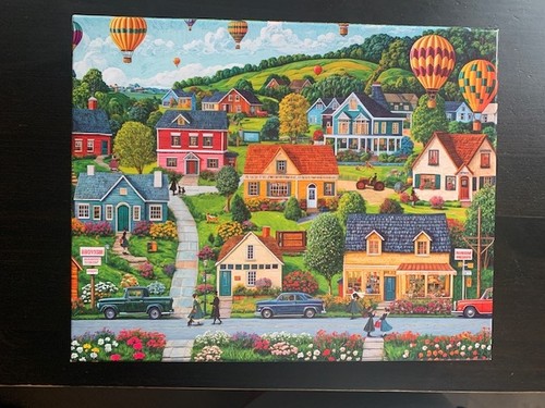 Puzzle 1000 teile happy town - happy,