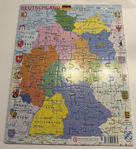Puzzle deutschland 3 - puzzle,